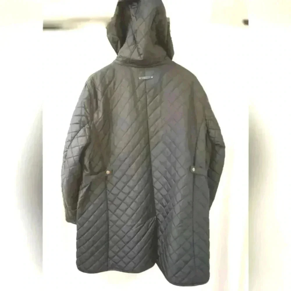 LAUREN RALPH LAURENPlus Size Quilted Hooded Jacket J5.26.20.05 - Picture 10 of 10